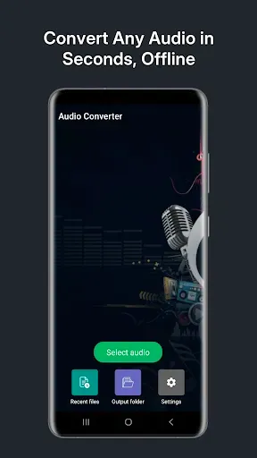 Скриншот 1 — Audio Converter (MP3 AAC OPUS)