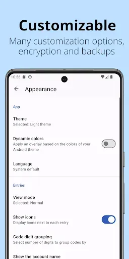 Скриншот 2 — Aegis Authenticator - 2FA App