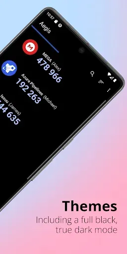 Скриншот 4 — Aegis Authenticator - 2FA App
