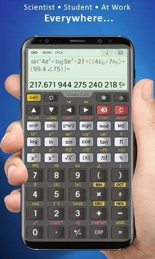 Скриншот 1 — Champ Scientific Calculator