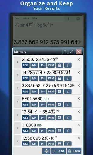 Скриншот 3 — Champ Scientific Calculator