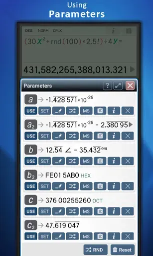 Скриншот 5 — Champ Scientific Calculator