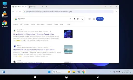 Скриншот 6 — HyperDroid - PC Launcher