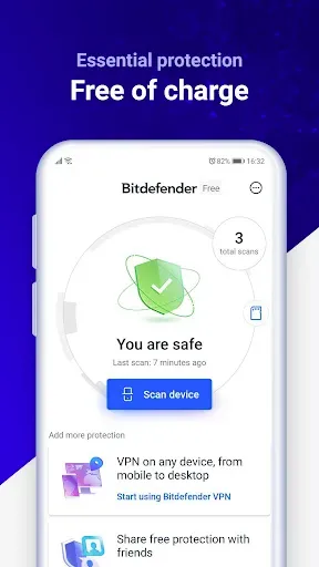 Скриншот 1 — Bitdefender Antivirus