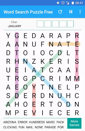 Скриншот 1 — Word Search - Word Puzzle Game