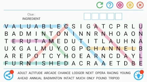Скриншот 7 — Word Search - Word Puzzle Game
