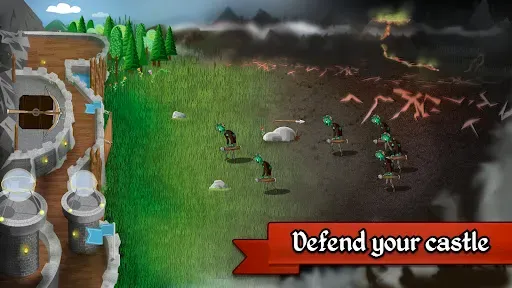 Скриншот 1 — Grim Defender: Castle Defense