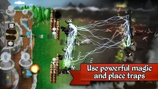 Скриншот 4 — Grim Defender: Castle Defense