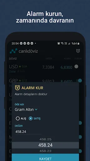 Скриншот 5 — Döviz App - Anlık Altın, Borsa