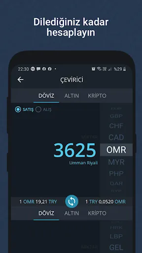 Скриншот 7 — Döviz App - Anlık Altın, Borsa