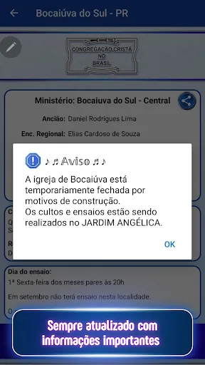 Скриншот 3 — Relatório de Ensaios - CCB