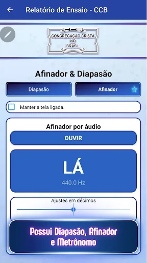 Скриншот 7 — Relatório de Ensaios - CCB