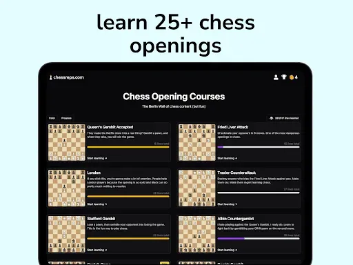 Скриншот 8 — Chessreps - Master Openings