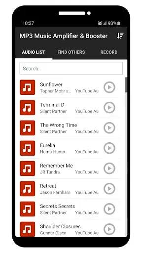 Скриншот 2 — MP3 Music Amplifier & Booster