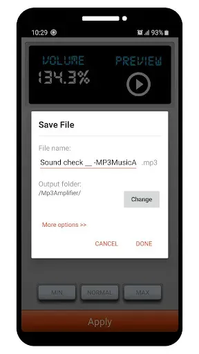 Скриншот 4 — MP3 Music Amplifier & Booster