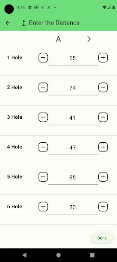 Скриншот 7 — Park Golf Scorecard
