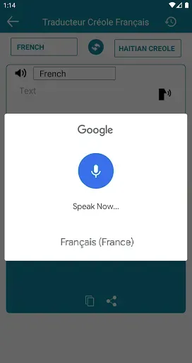 Скриншот 6 — Traduction Créole Haïtien en F