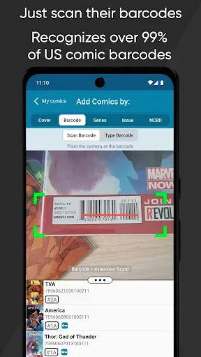Скриншот 2 — CLZ Comics comic book database