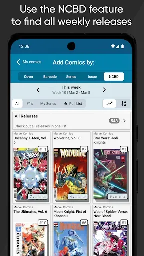 Скриншот 4 — CLZ Comics comic book database
