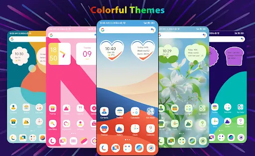 Скриншот 2 — Color Launcher, cool themes