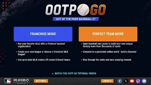 Скриншот 1 — OOTP Baseball 27 Go!