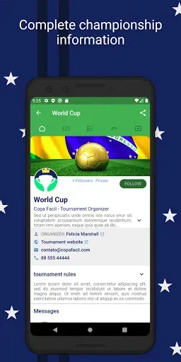 Скриншот 1 — Easy Tournament: Organize Now!