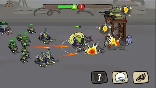 Скриншот 3 — Country Balls: Zombie Rush