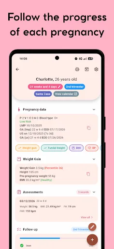 Скриншот 3 — Gestational Age (baby's age)
