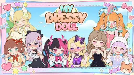 Скриншот 1 — My Dressy Doll Одевалки Декор