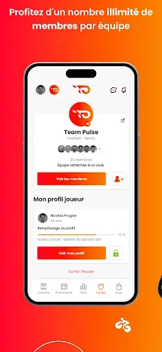 Скриншот 6 — TeamPulse - Gestion d'équipe