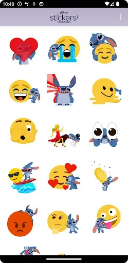 Скриншот 5 — Stitch x Emoji Keyboard