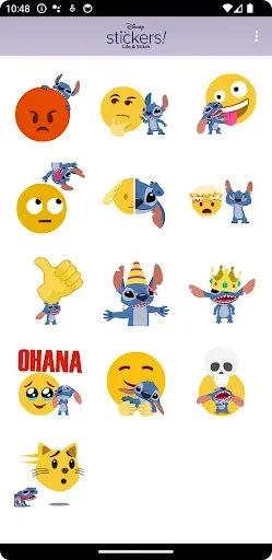 Скриншот 6 — Stitch x Emoji Keyboard