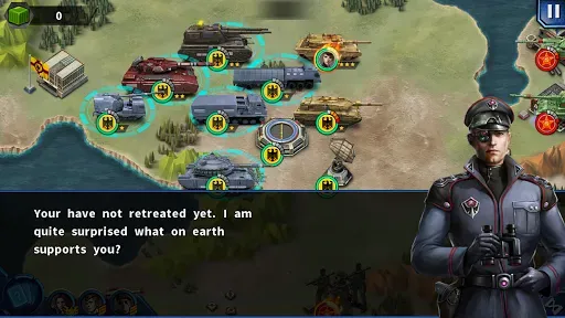 Скриншот 1 — Glory of Generals2: ACE