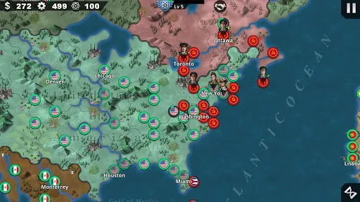Скриншот 3 — World Conqueror 4-WW2 Strategy