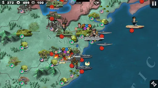 Скриншот 4 — World Conqueror 4-WW2 Strategy