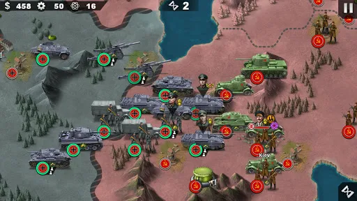 Скриншот 6 — World Conqueror 4-WW2 Strategy