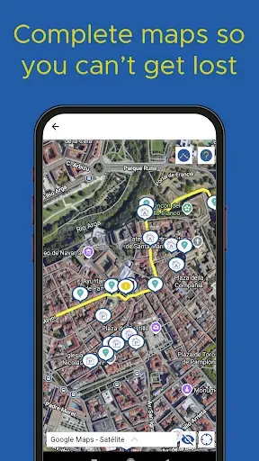 Скриншот 1 — Buen Camino de Santiago App