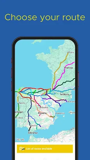 Скриншот 2 — Buen Camino de Santiago App