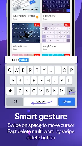 Скриншот 5 — Keyboard OS 18 - Emojis