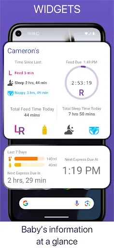 Скриншот 7 — Baby Feed Timer, Breastfeeding