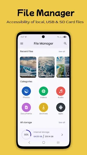 Скриншот 1 — File Manager: File Explorer