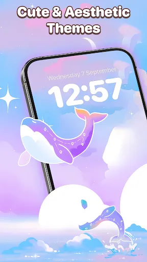 Скриншот 1 — Themes: Wallpaper & Widgets