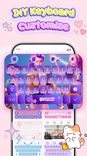 Скриншот 3 — Keyboard Themes: Emoji Fonts
