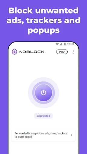 Скриншот 1 — Wize AdBlock VPN