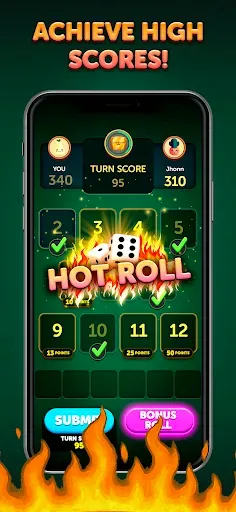 Скриншот 3 — Hot Rolls Dice Strategy Game