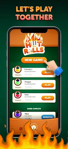 Скриншот 4 — Hot Rolls Dice Strategy Game