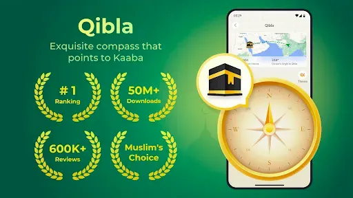 Скриншот 1 — WeMuslim: Athan, Qibla&Quran
