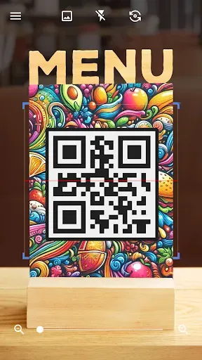 Скриншот 1 — Сканер QR и штрих-кодов