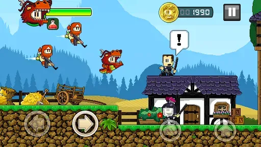 Скриншот 6 — Dan the Man - Пиксельные игры