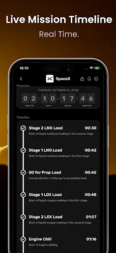 Скриншот 5 — LaunchX: Rocket Launch Tracker